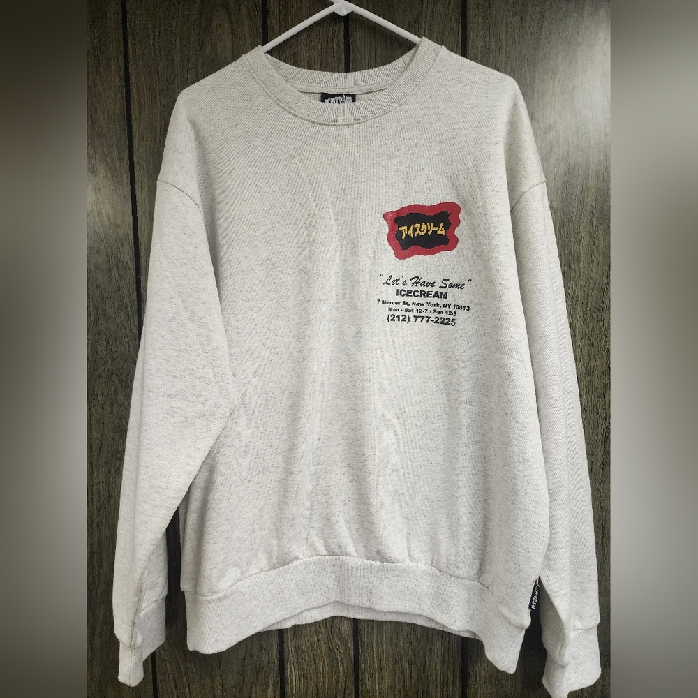 Nwot icecream sweater size large